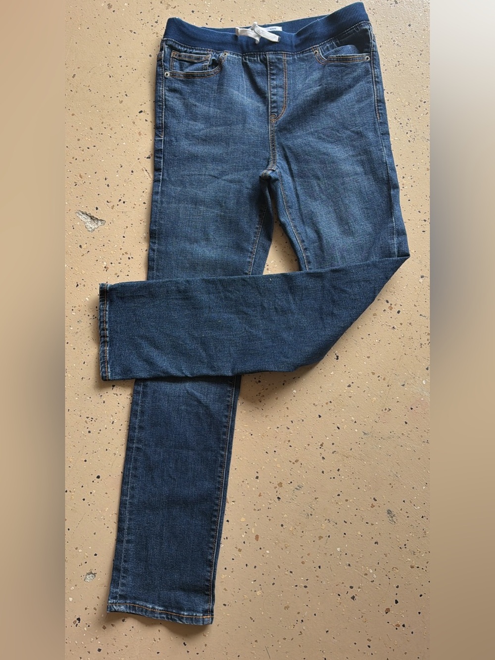 Old Navy Kids Karate Slim Pull on Jeans XL 14/16